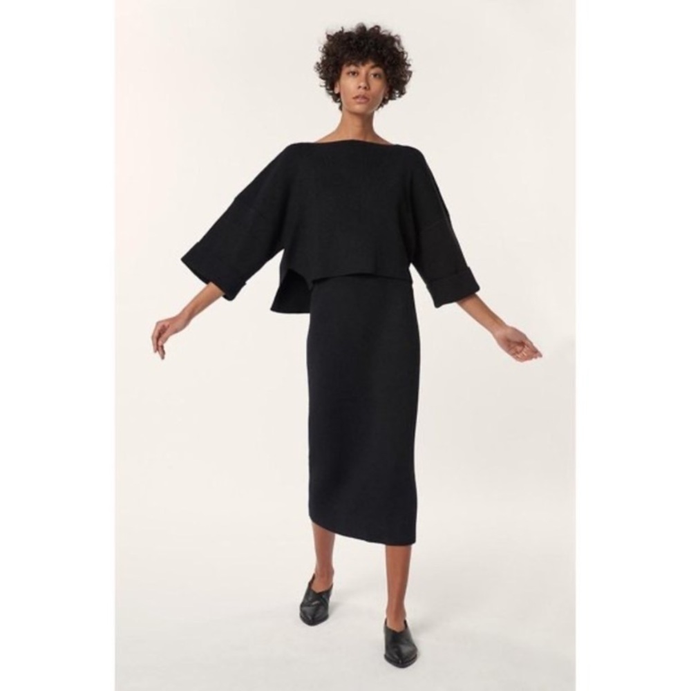 NWOT MARA HOFFMAN Sz M AZALEA RIBBED BELTED ALPACA